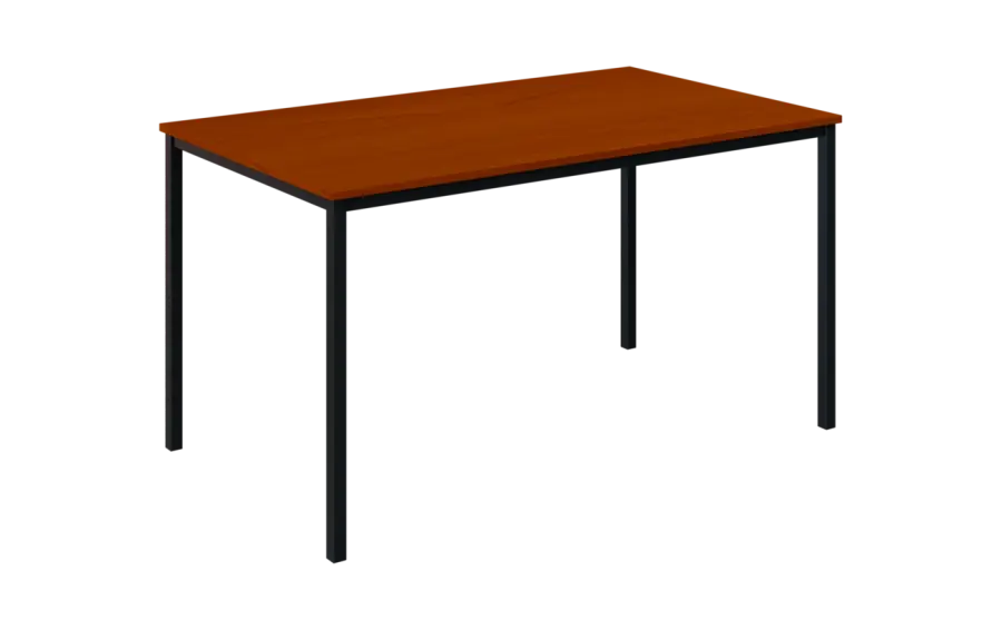 JPT 140 Jídelní stůl 1394 x 800 mm, deska třešeň šumavská / podnož černá